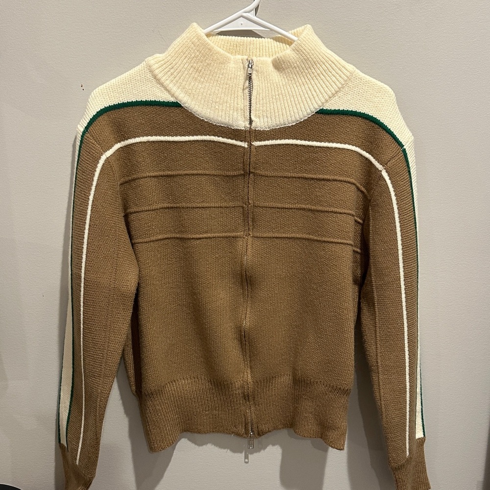 Zip-up sweater